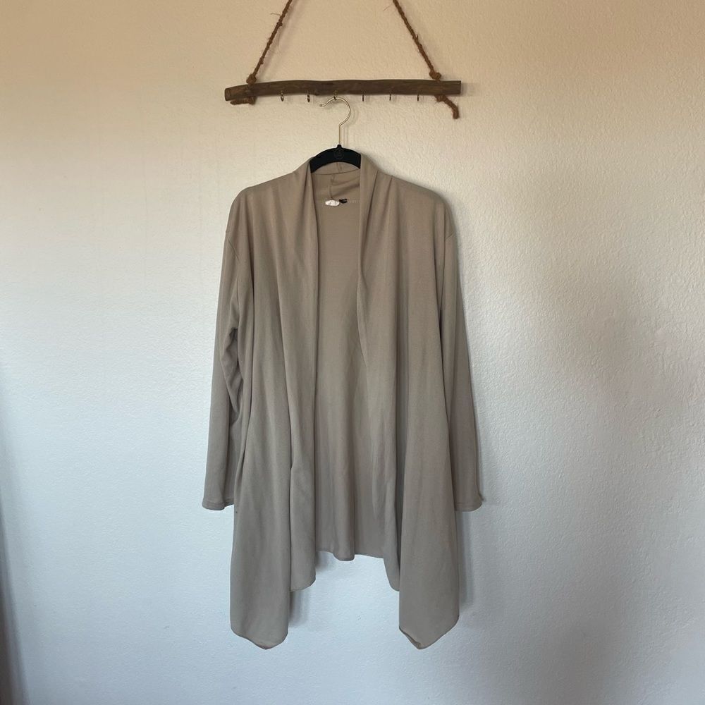 Tan cardigan